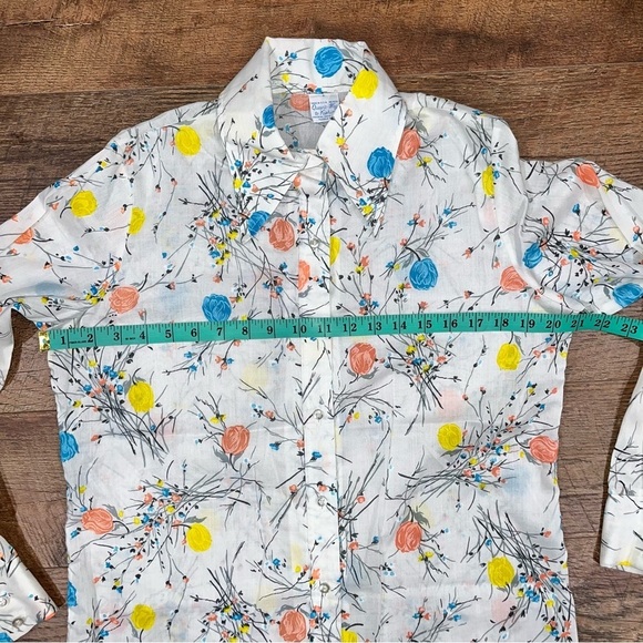 Queen’s Way To Fashion Vintage Button Up Blouse - Picture 14 of 16